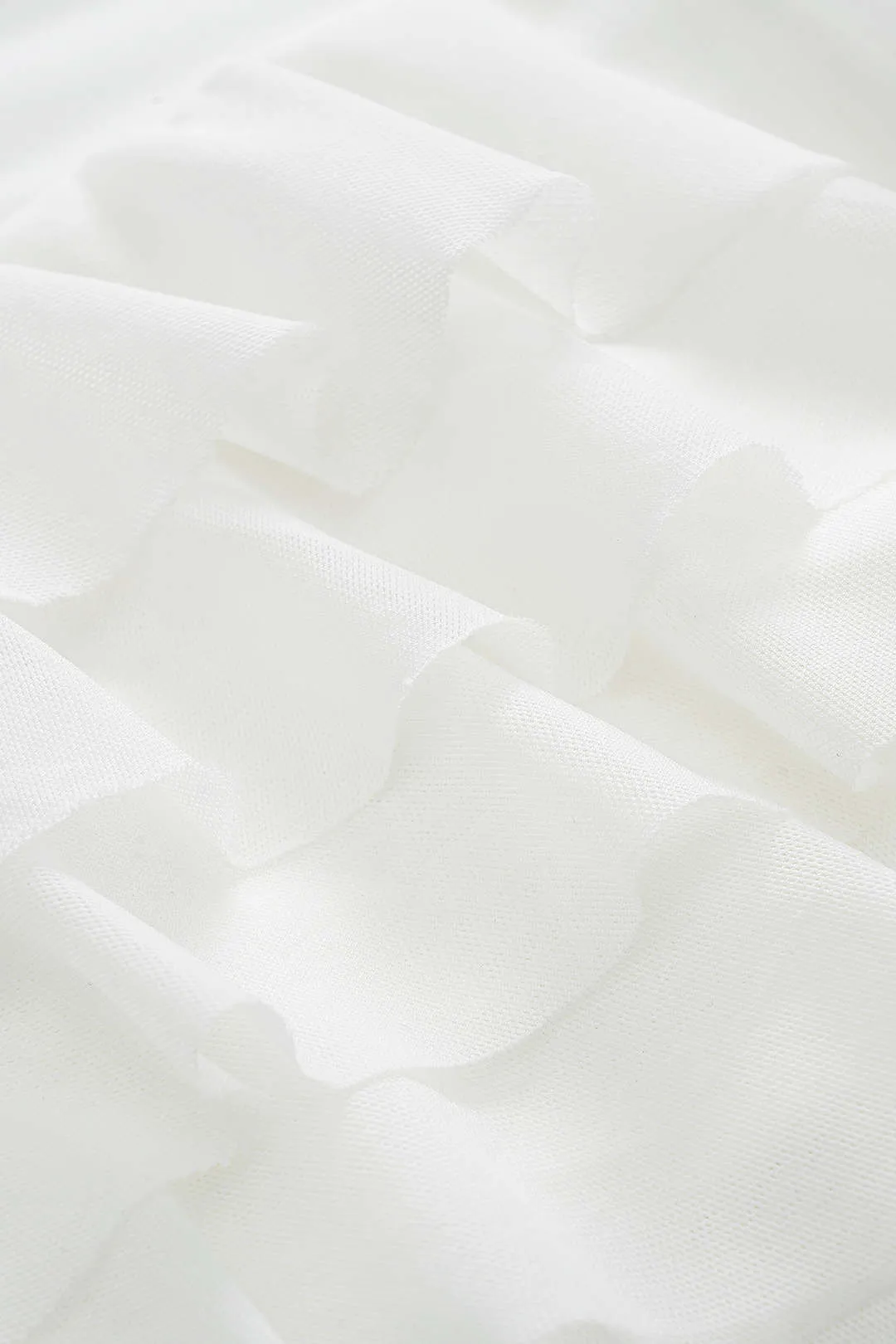 Solid mesh ruffle nederdel sold by Micas product image thumbnail 3