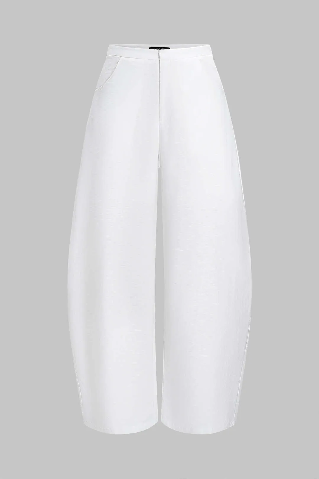 Linned fast tøndebukser sold by Micas