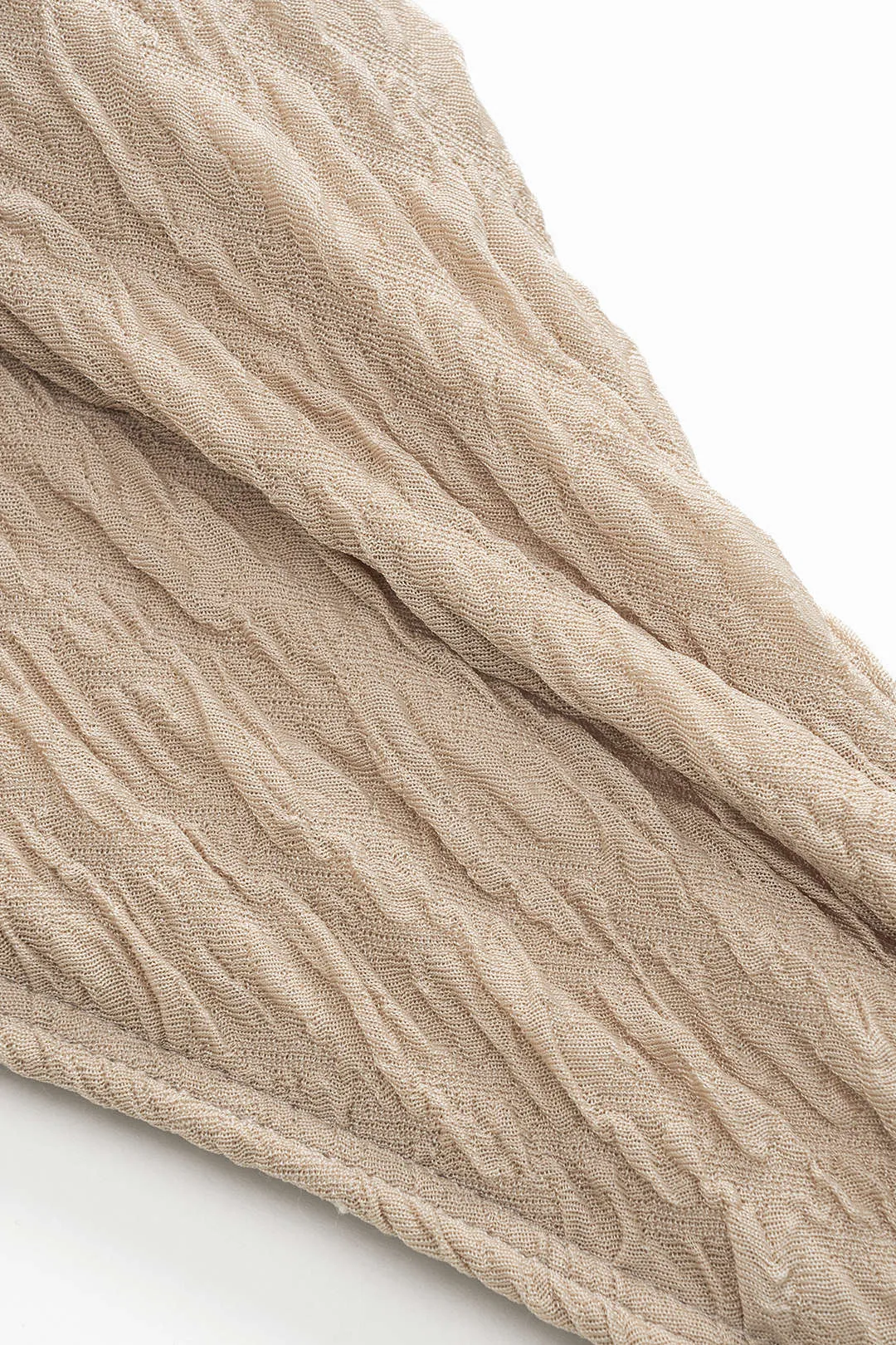Plusstørrelse plisseret krydset rygfri binding i ét stykke badedragt sold by Micas product image thumbnail 4
