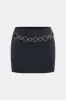 Metallic Chain Halter Neck Tank Top And Skirt Set sold by Micas