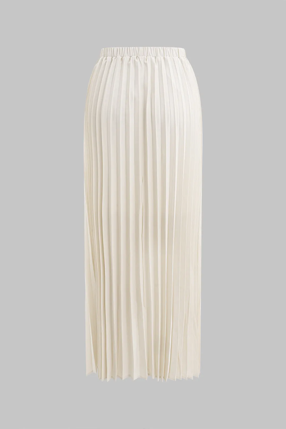 Halter hals knap rygfri tank top og plisseret nederdel sæt sold by Micas product image thumbnail 5