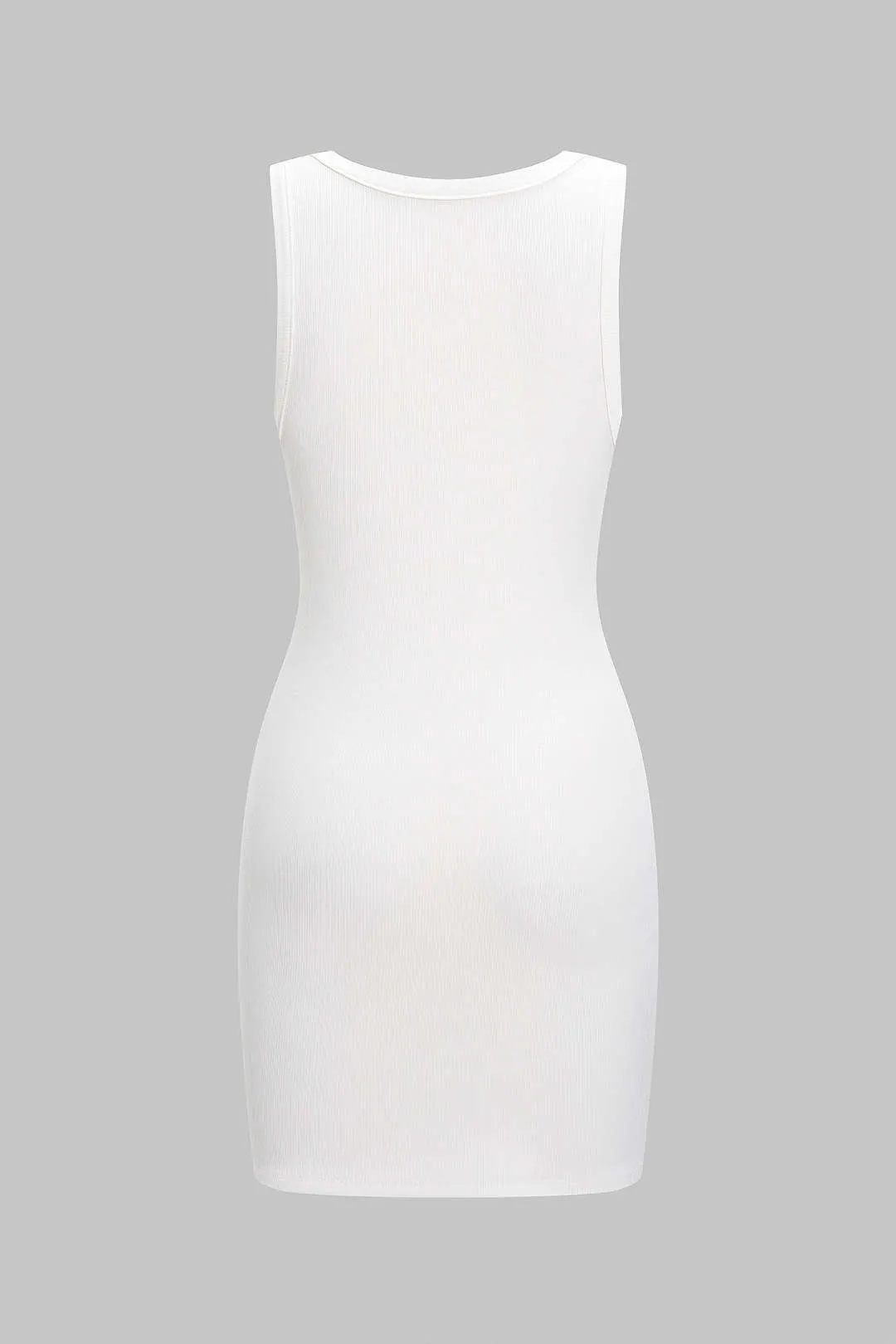 Brevprint ærmeløs tank mini kjole sold by Micas product image thumbnail 2