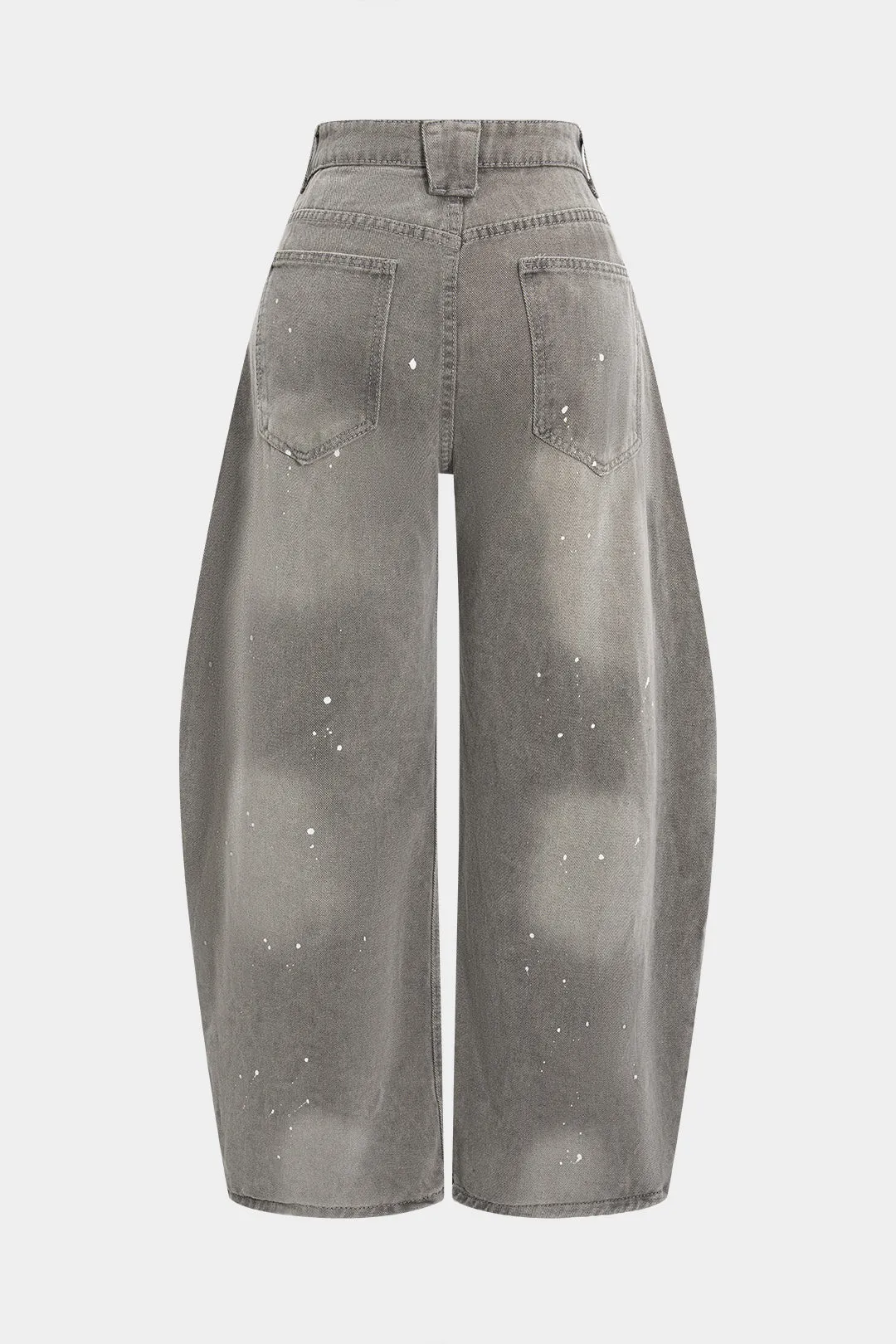 Denim brede ben tønde jeans sold by Micas product image thumbnail 2