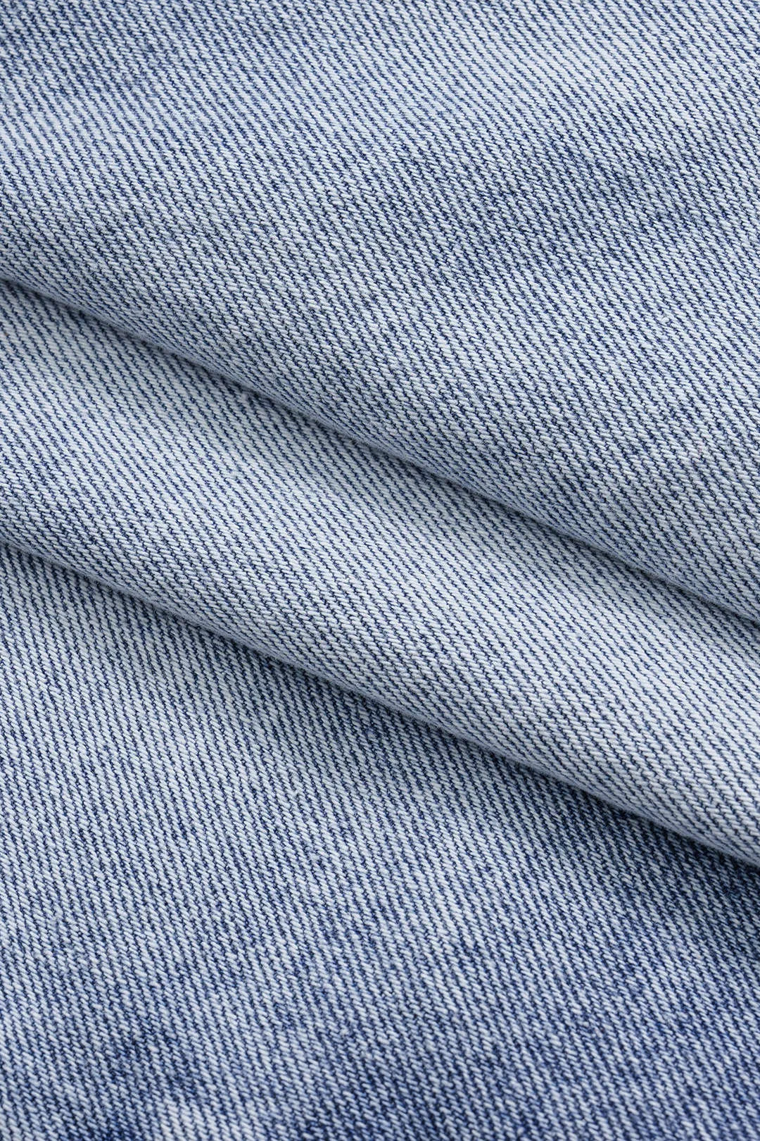 Denim Tie Front Washed Frayed Vest sold by Micas product image thumbnail 4