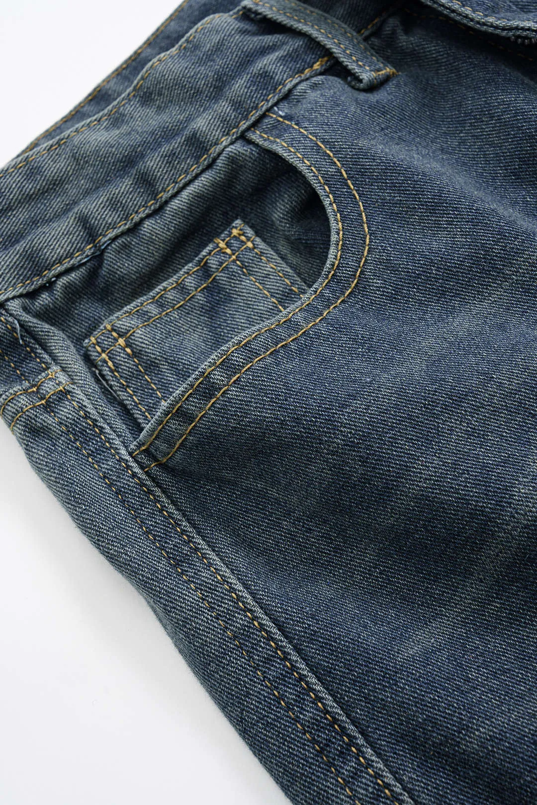 Denim brede benshorts sold by Micas product image thumbnail 3