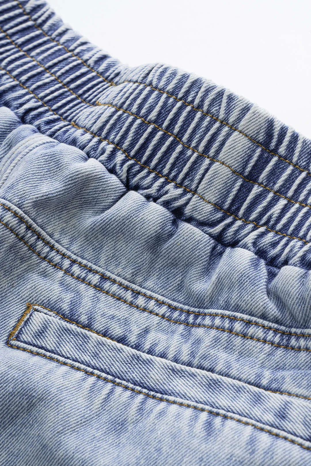 Denim Washed Shorts sold by Micas product image thumbnail 5