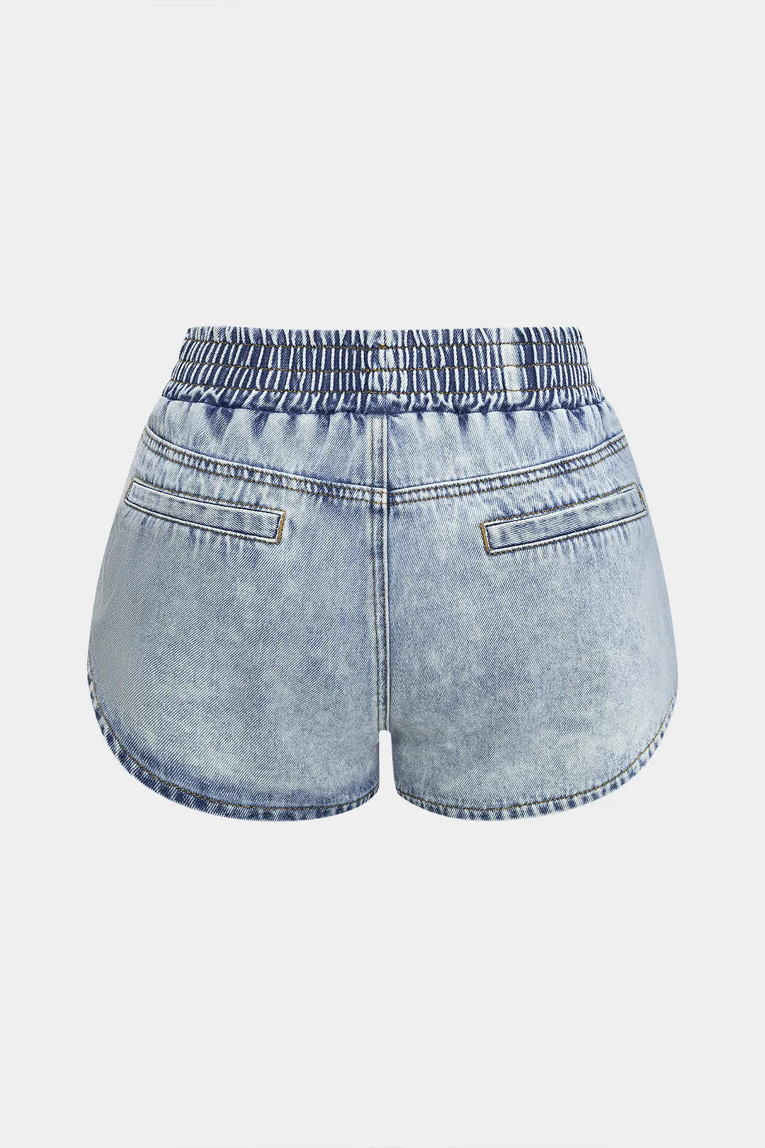 Denim Washed Shorts sold by Micas product image thumbnail 2