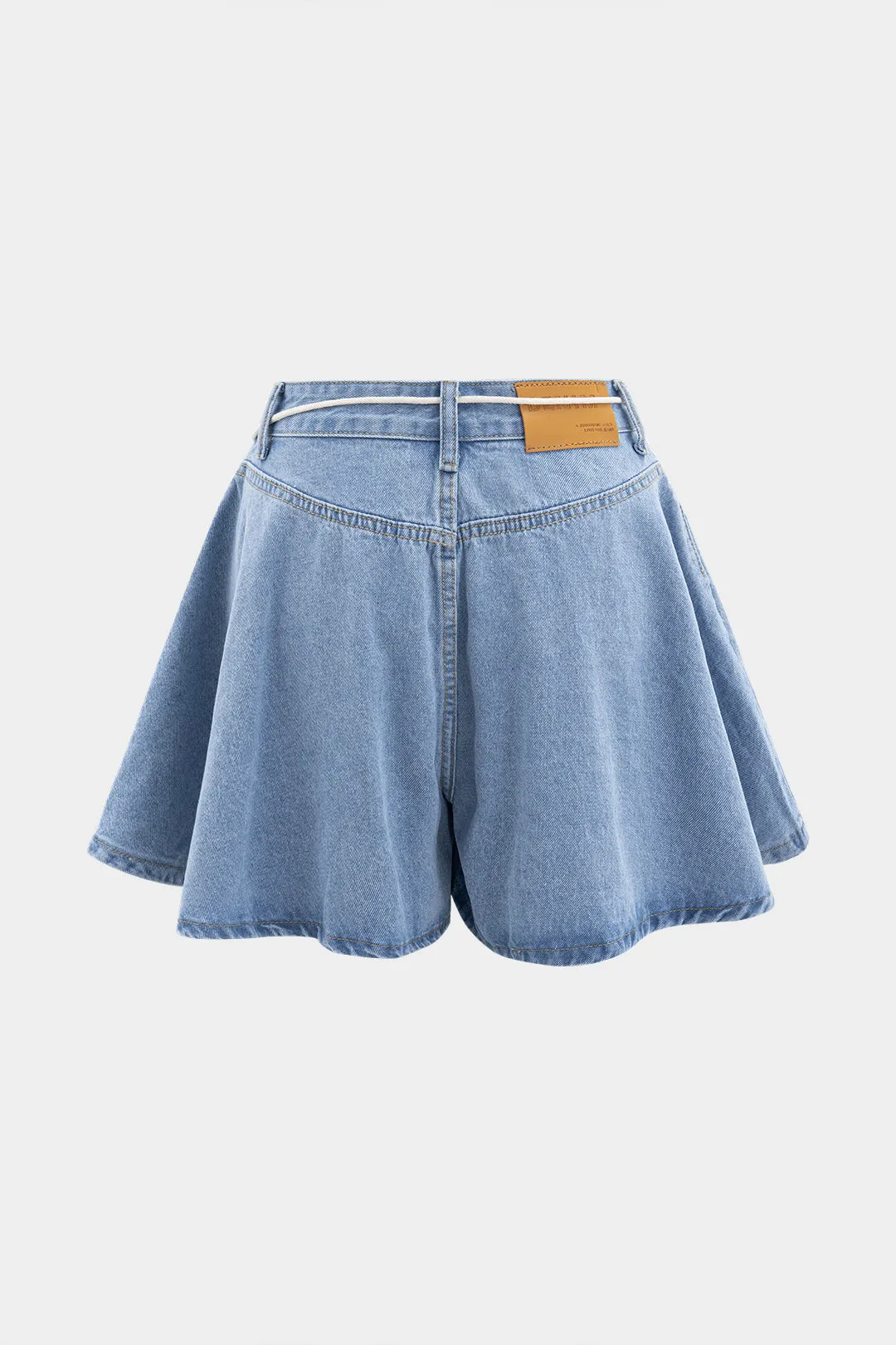 Denimbindede brede benshorts sold by Micas product image thumbnail 2