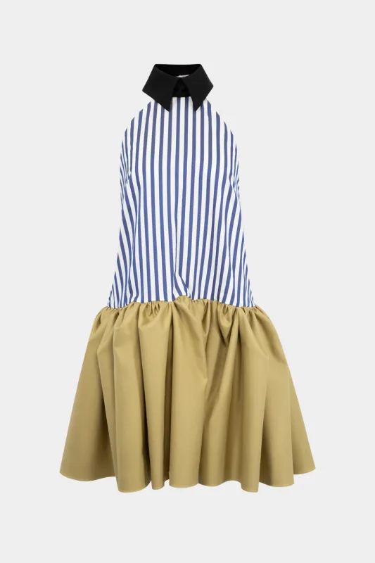 Patchwork ærmeløs mini kjole sold by Micas