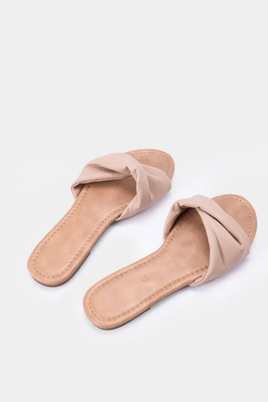 Faux læder sandaler sold by Micas
