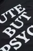 Brevprint rund hals kortærmet t-shirt sold by Micas
