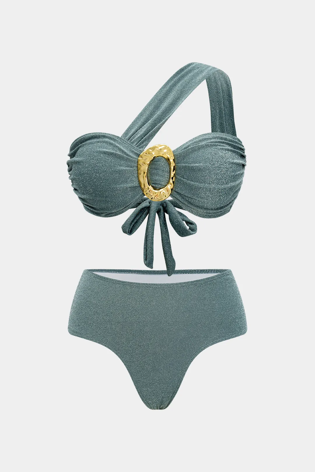 Bind metallisk indretning Bikini -sæt sold by Micas
