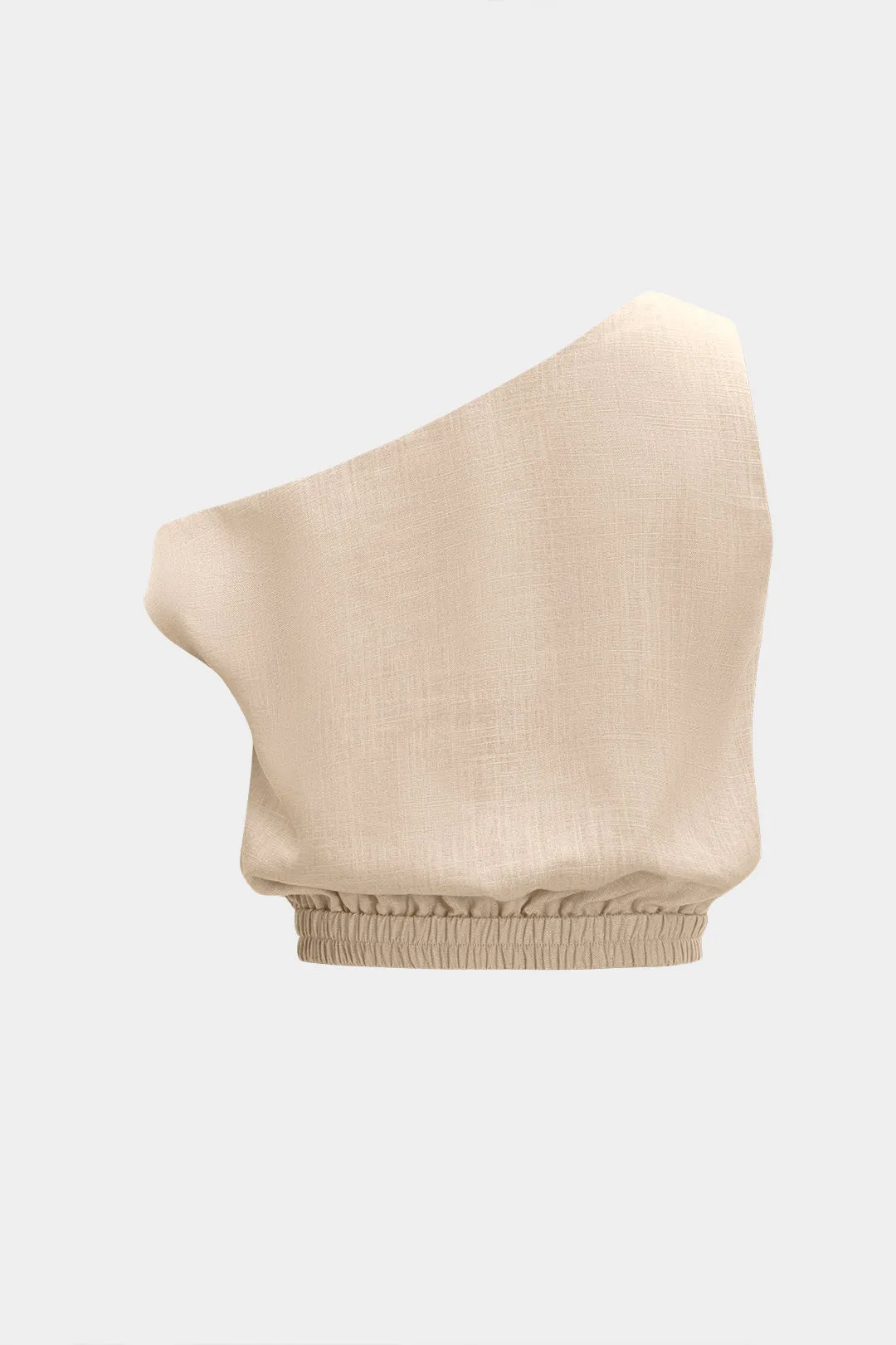 Linned asymmetrisk top og shorts sætter sold by Micas product image thumbnail 3