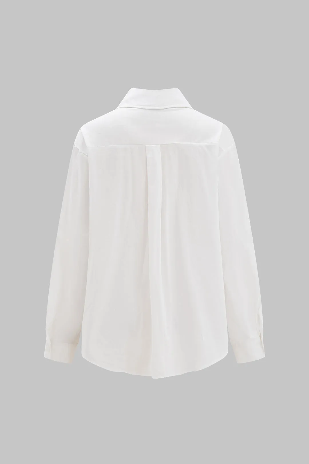 3d blomster langærmet skjorte sold by Micas product image thumbnail 2