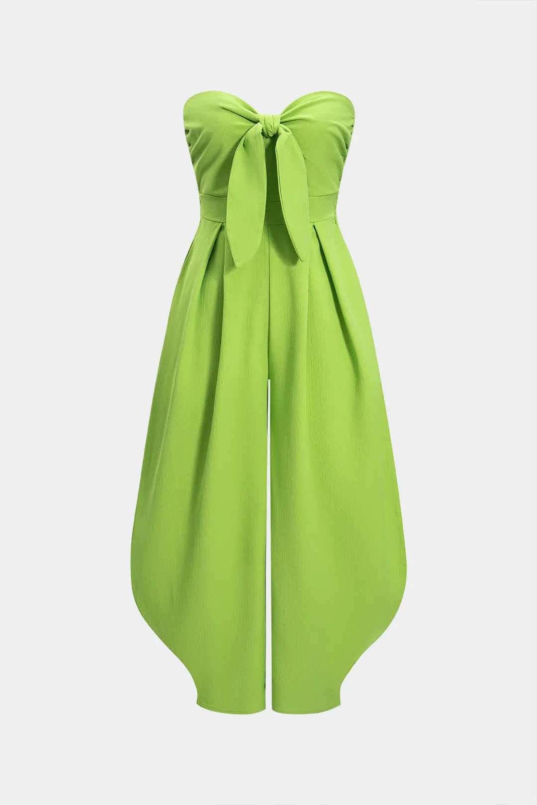 Stropløs sammenbinding Ruched ærmeløs jumpsuit sold by Micas product image thumbnail 3