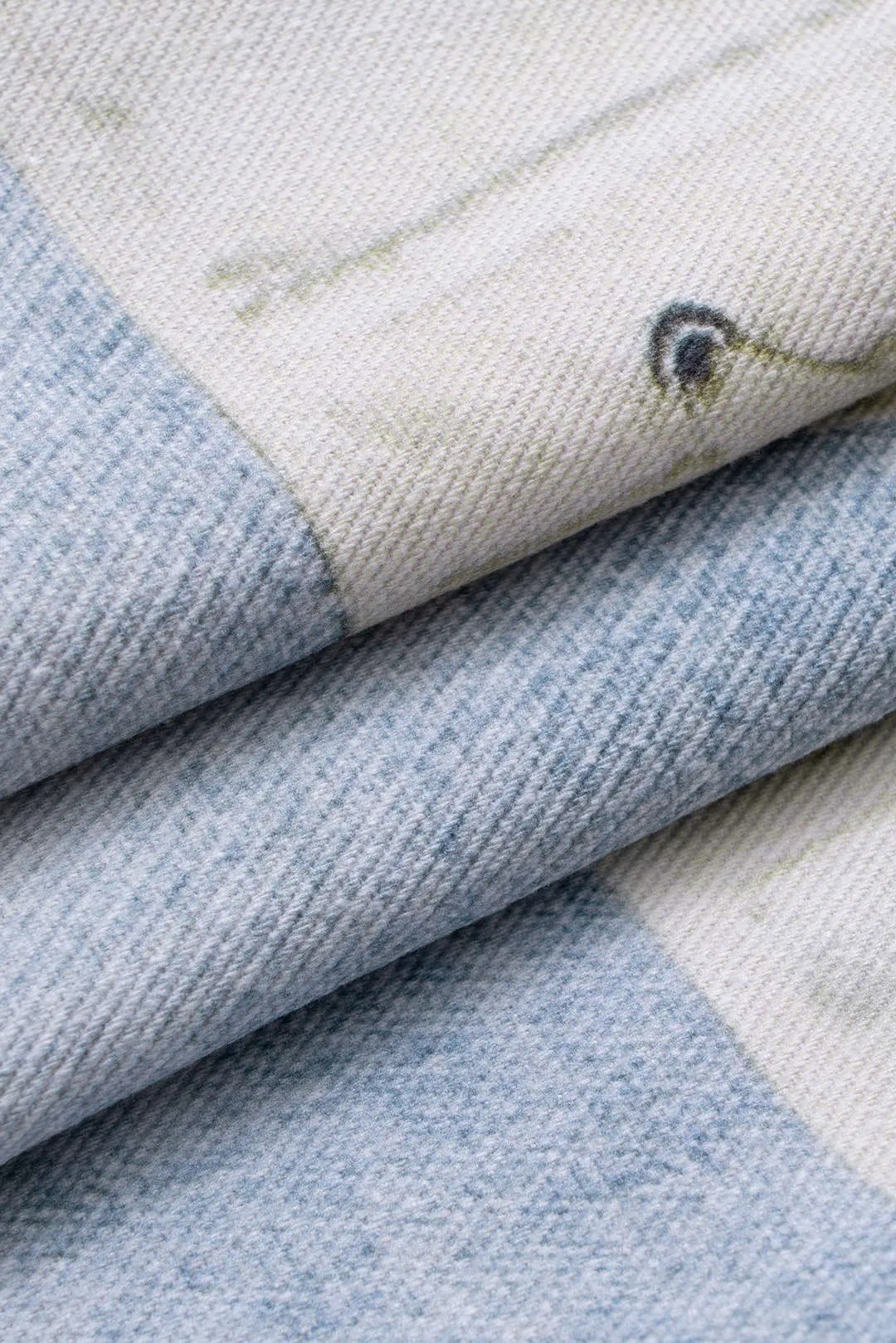 Denim retro print patchwork shorts sold by Micas product image thumbnail 4