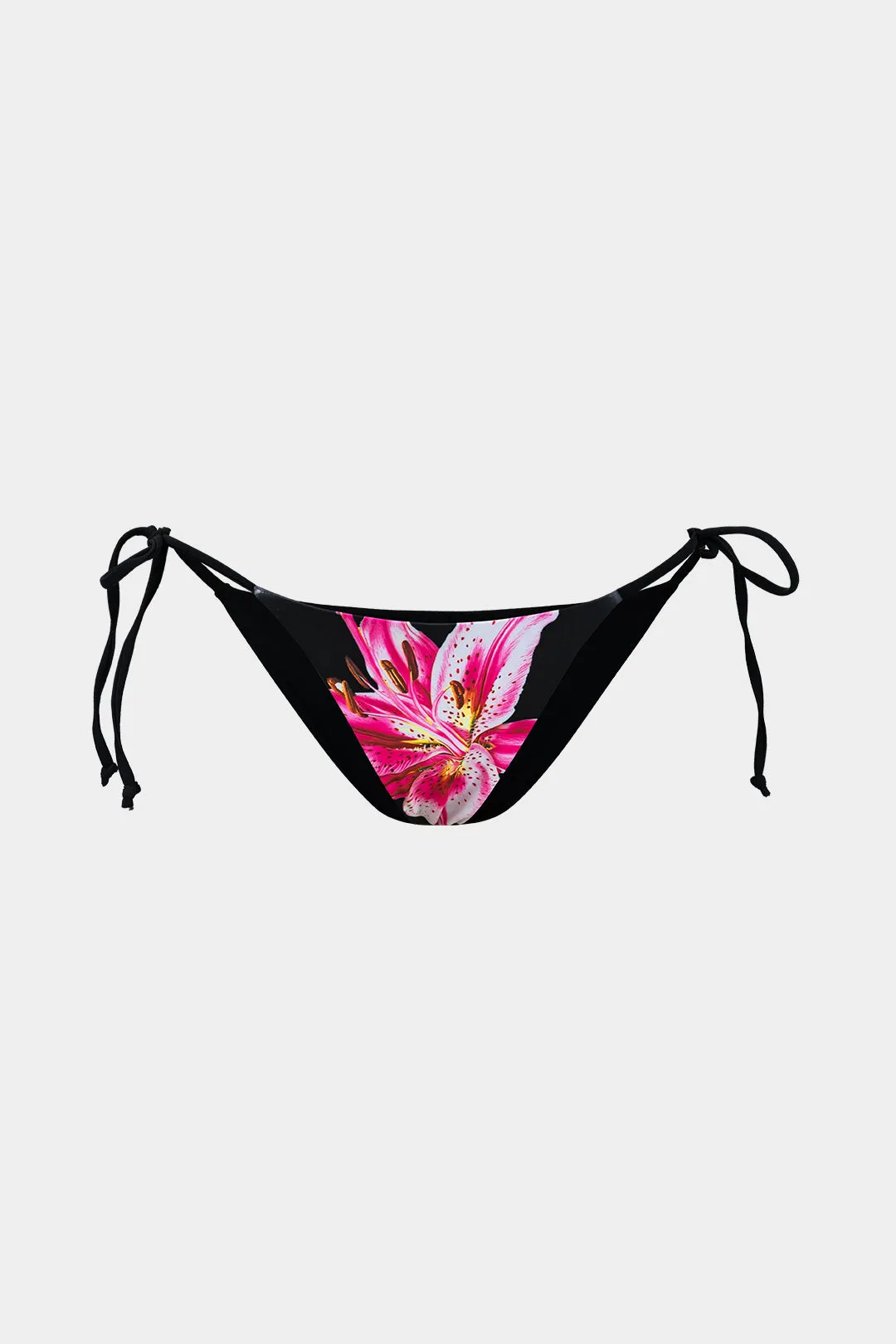 Plus Size Floral Print Tie-Up Three-Pieces Bikini Set sold by Micas product image thumbnail 5