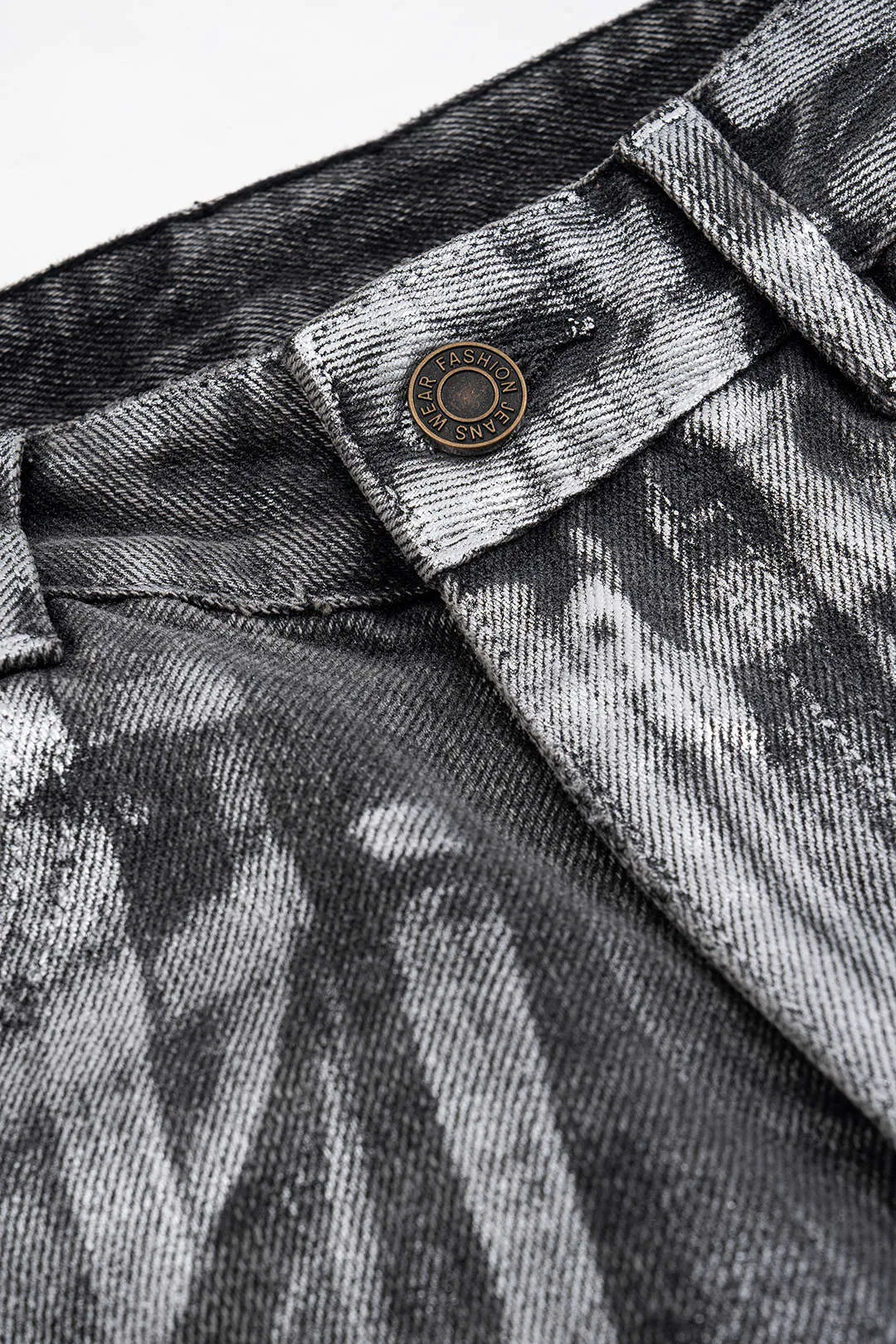 Denim Wide Leg Jeans sold by Micas product image thumbnail 3