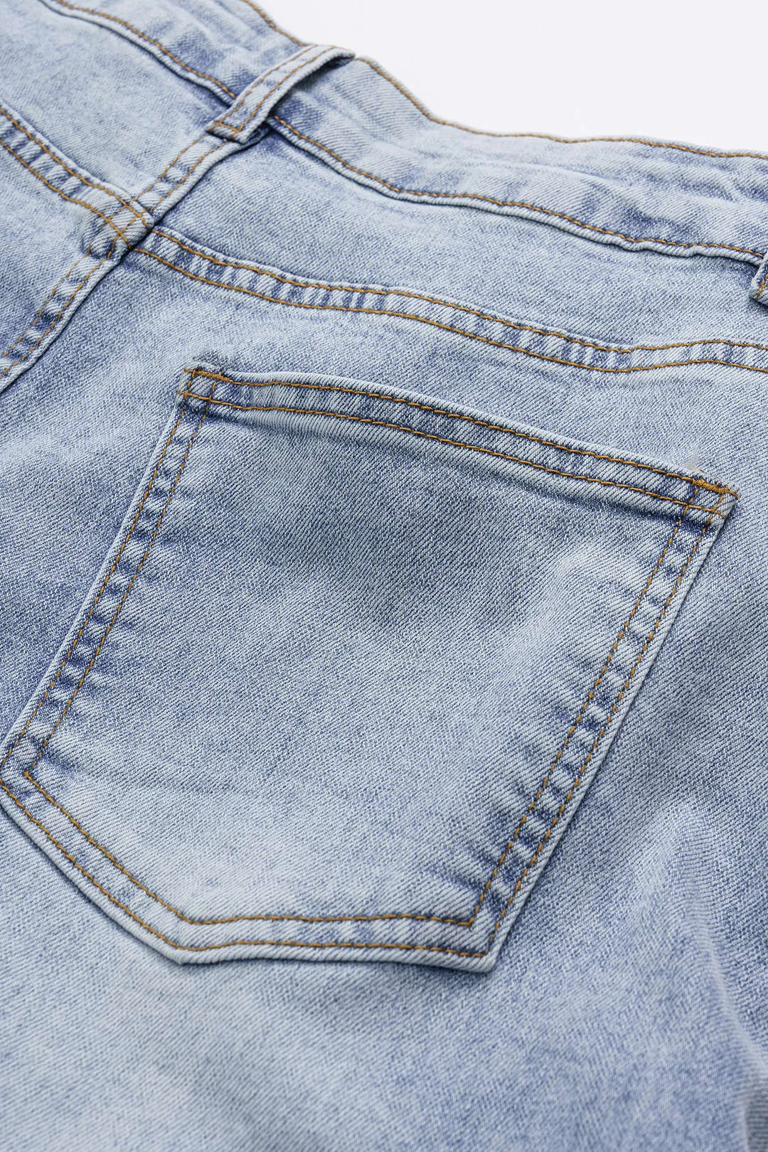 Denim brede ben tønde jeans sold by Micas product image thumbnail 5