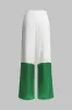 Satin brede benbukser sold by Micas
