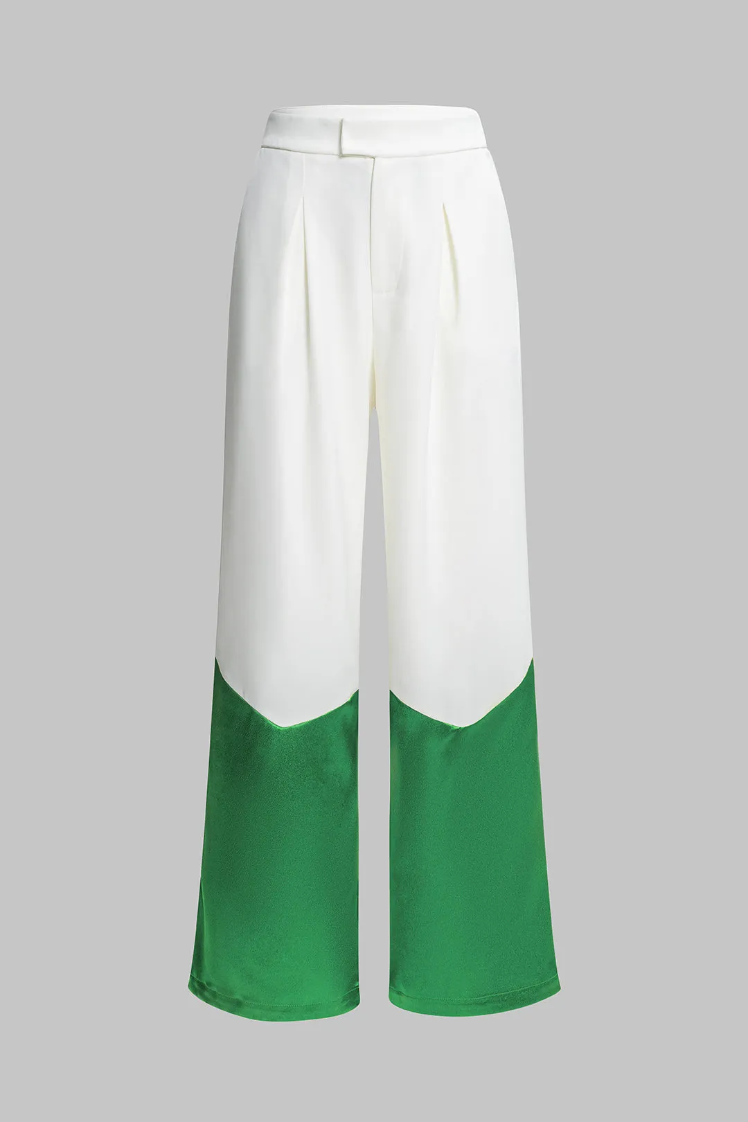 Satin brede benbukser sold by Micas