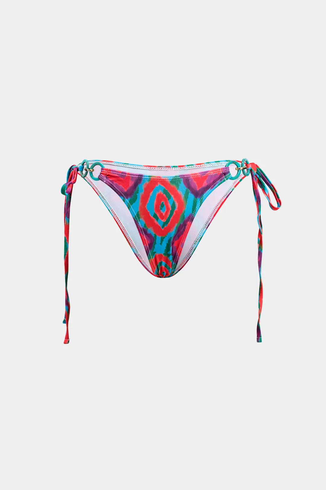 Tie-up akvarelprint bikini sæt sold by Micas product image thumbnail 5