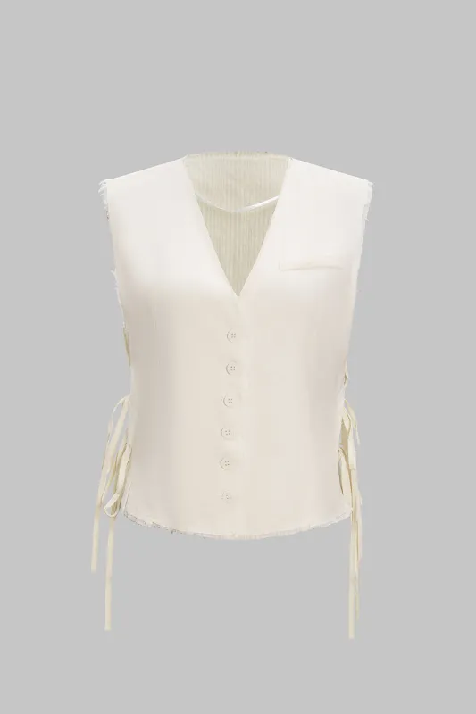 Linned slips bow side spalt tank top sold by Micas