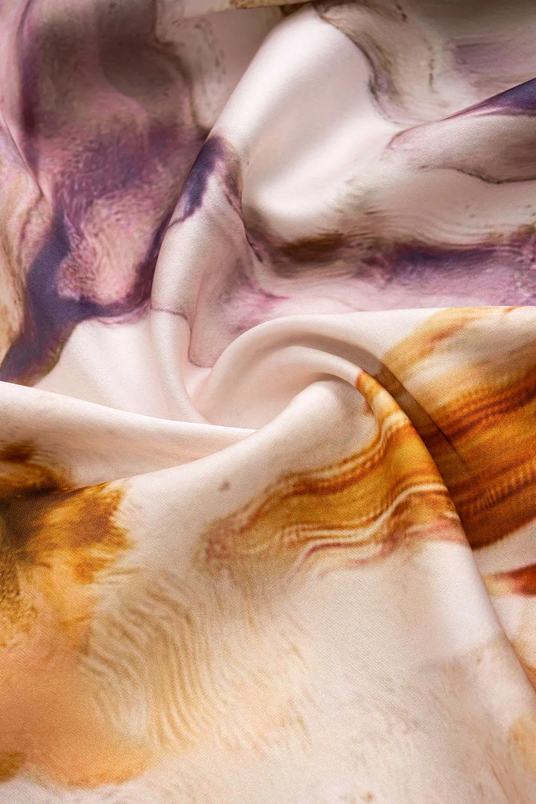 Vandfarveprint Ruched ærmeløs mini kjole sold by Micas product image thumbnail 4