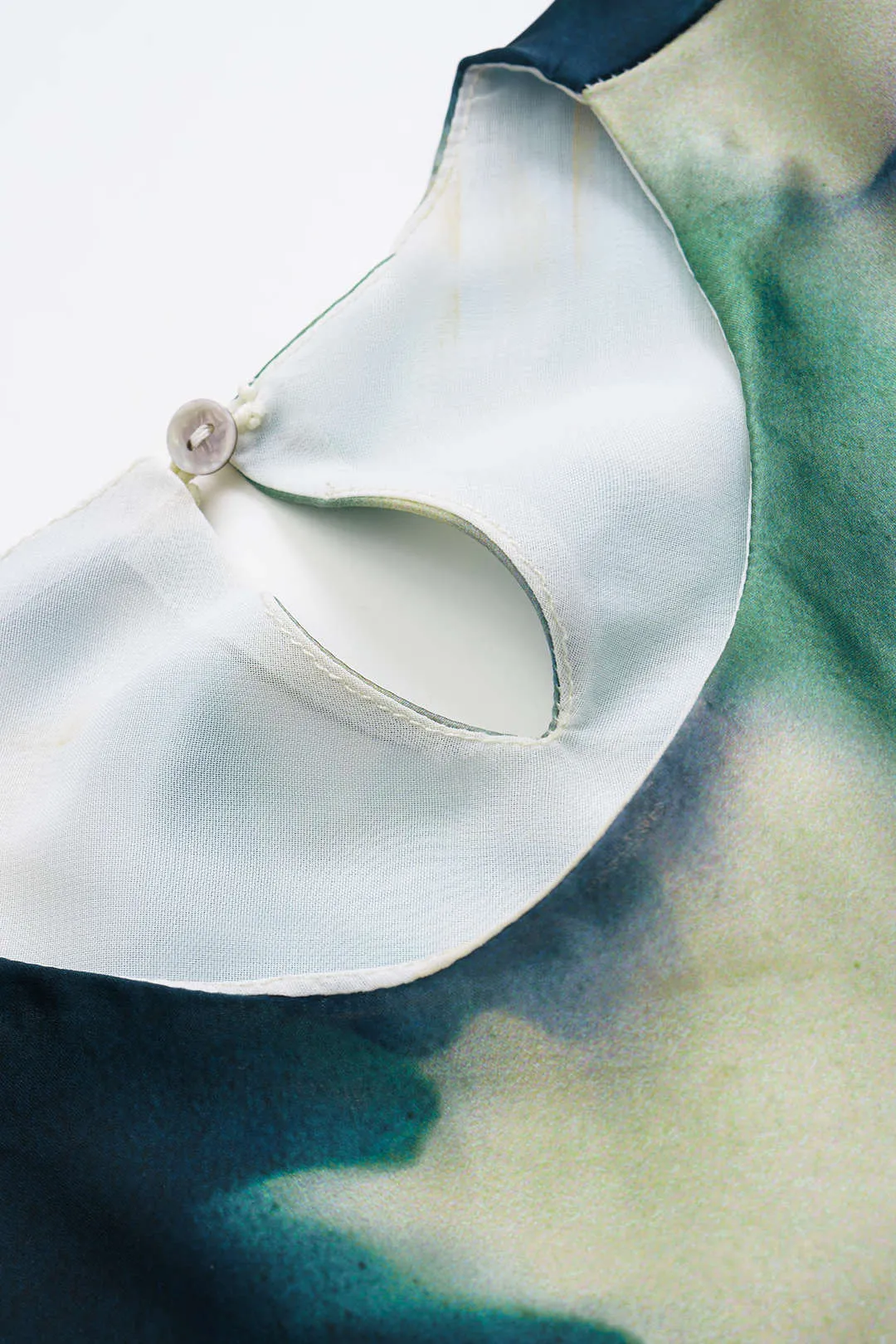 Tie farvestofskontrast print Midi kjole sold by Micas product image thumbnail 3