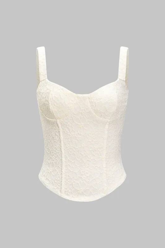 Bustier Lace Cami Top sold by Micas