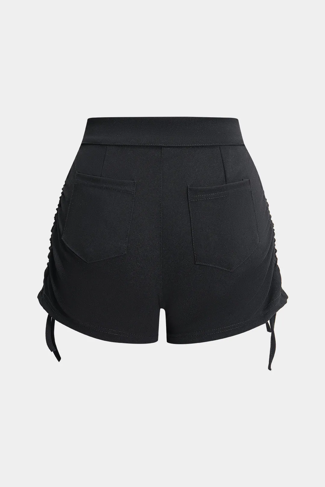 Høj talje Tegn lynlås detaljerede shorts sold by Micas product image thumbnail 2