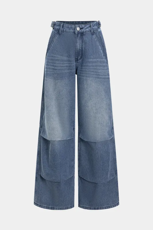 Denim lige ben jeans sold by Micas