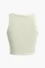 Ribbed tank top og mærker shorts sæt sold by Micas
