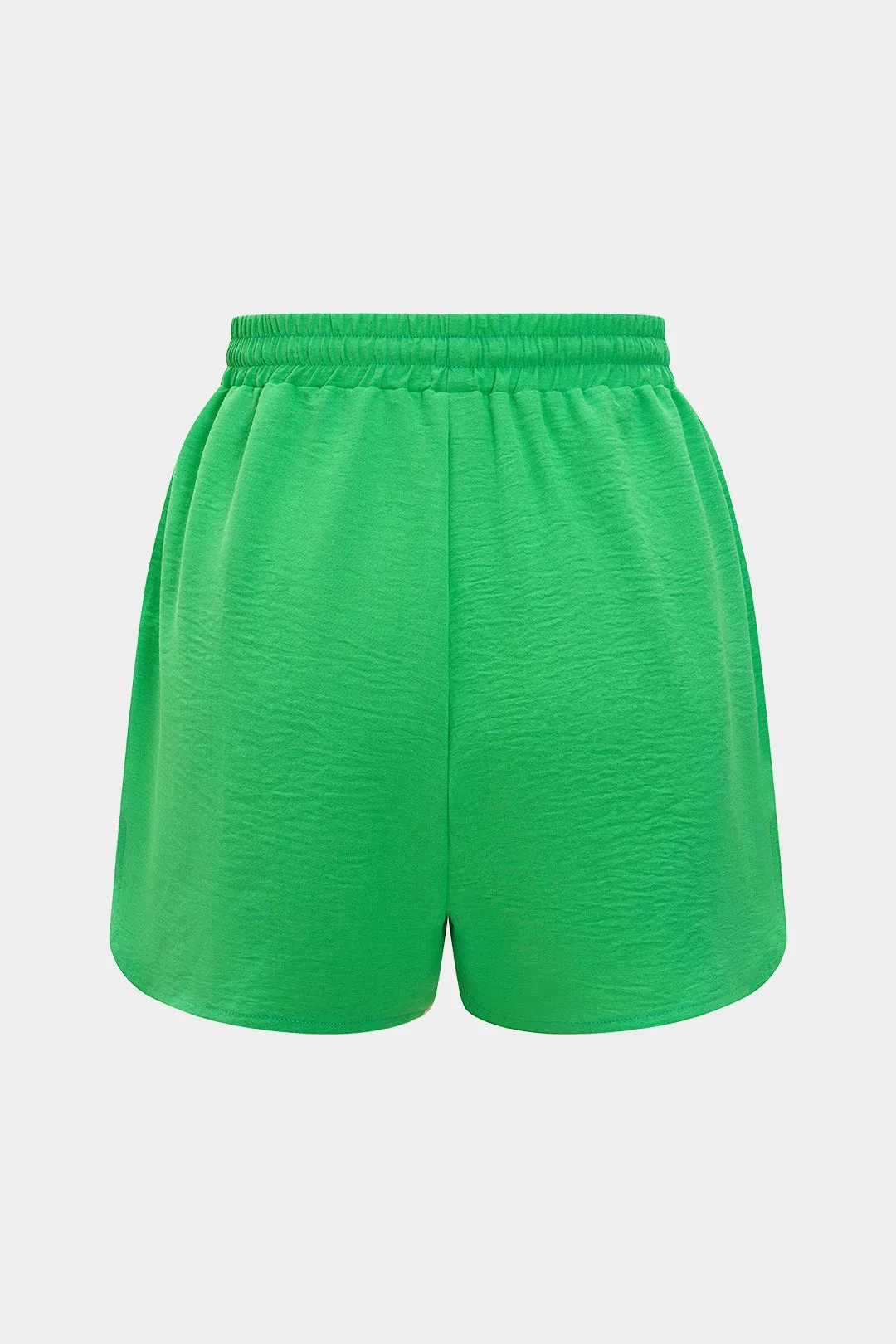 V-hals kortærmet t-shirt og drejeshorts sæt sold by Micas product image thumbnail 5