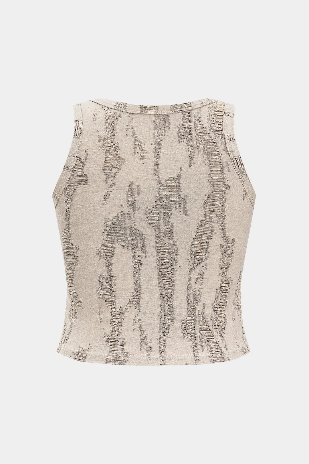 Plus størrelse rippet tank top sold by Micas product image thumbnail 2