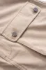 Washed Button Pocket Skirt sold by Micas