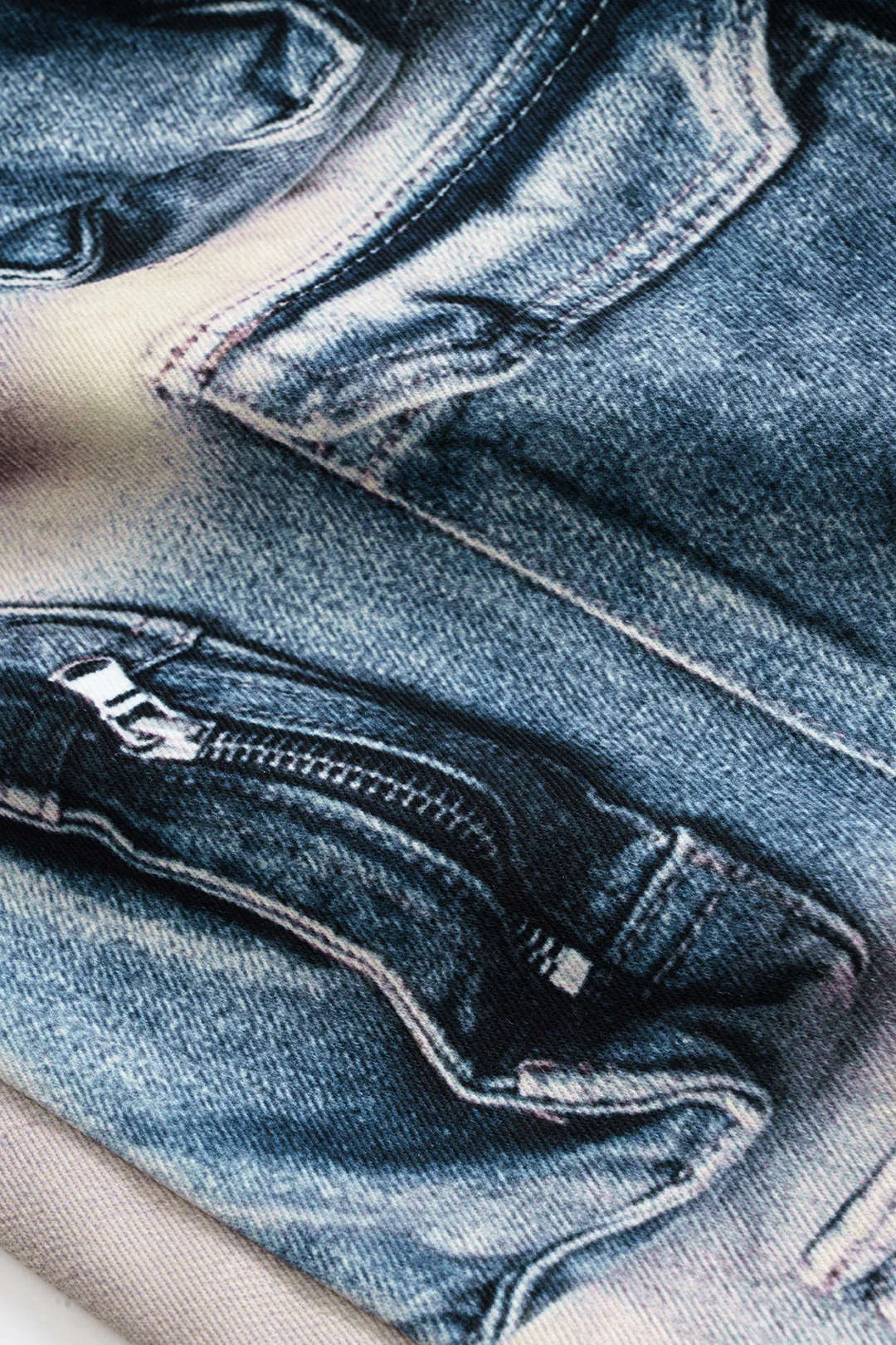 Plusstørrelse lomme trykt høje talje shorts sold by Micas product image thumbnail 5