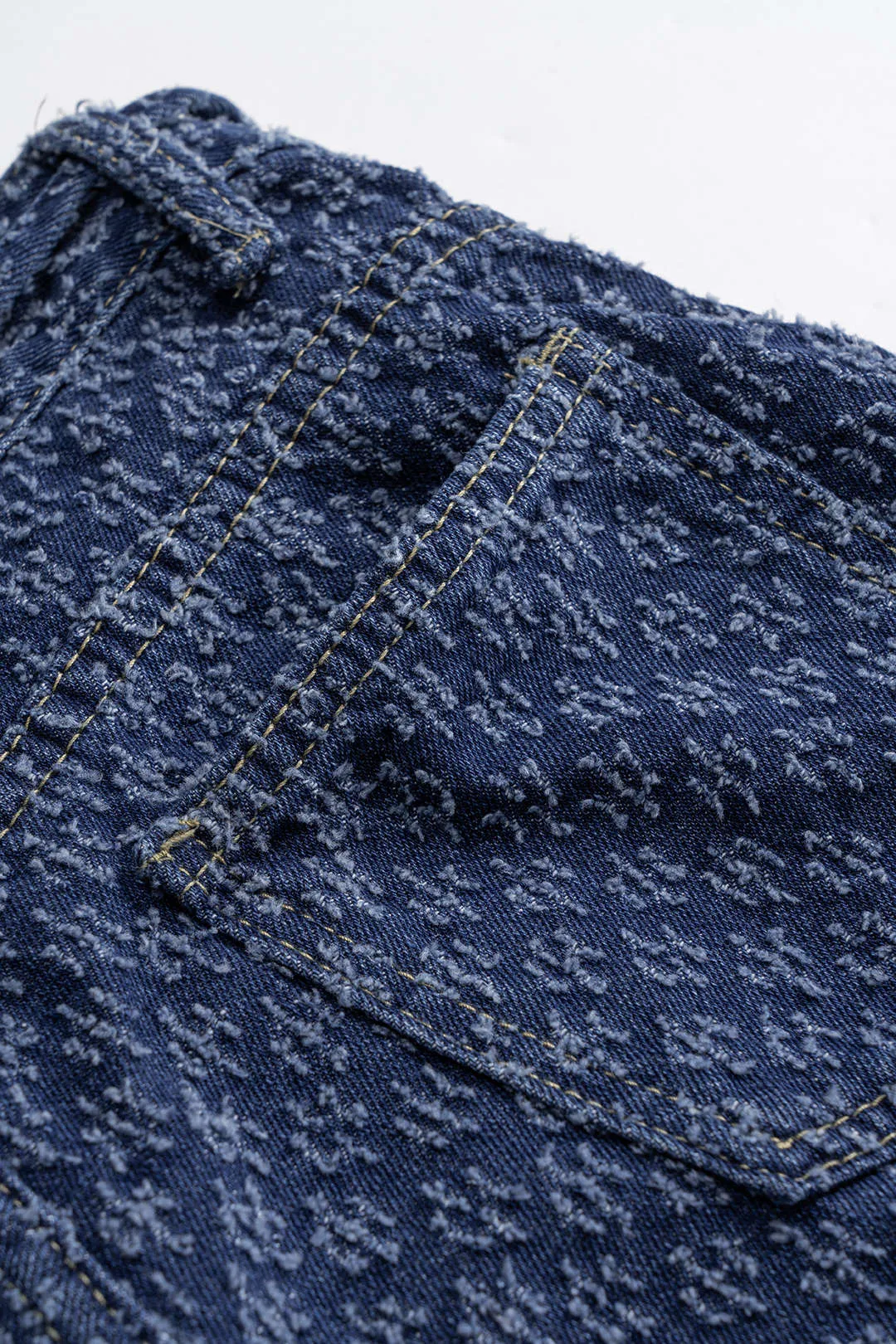 Denim High Waist Shorts sold by Micas product image thumbnail 5