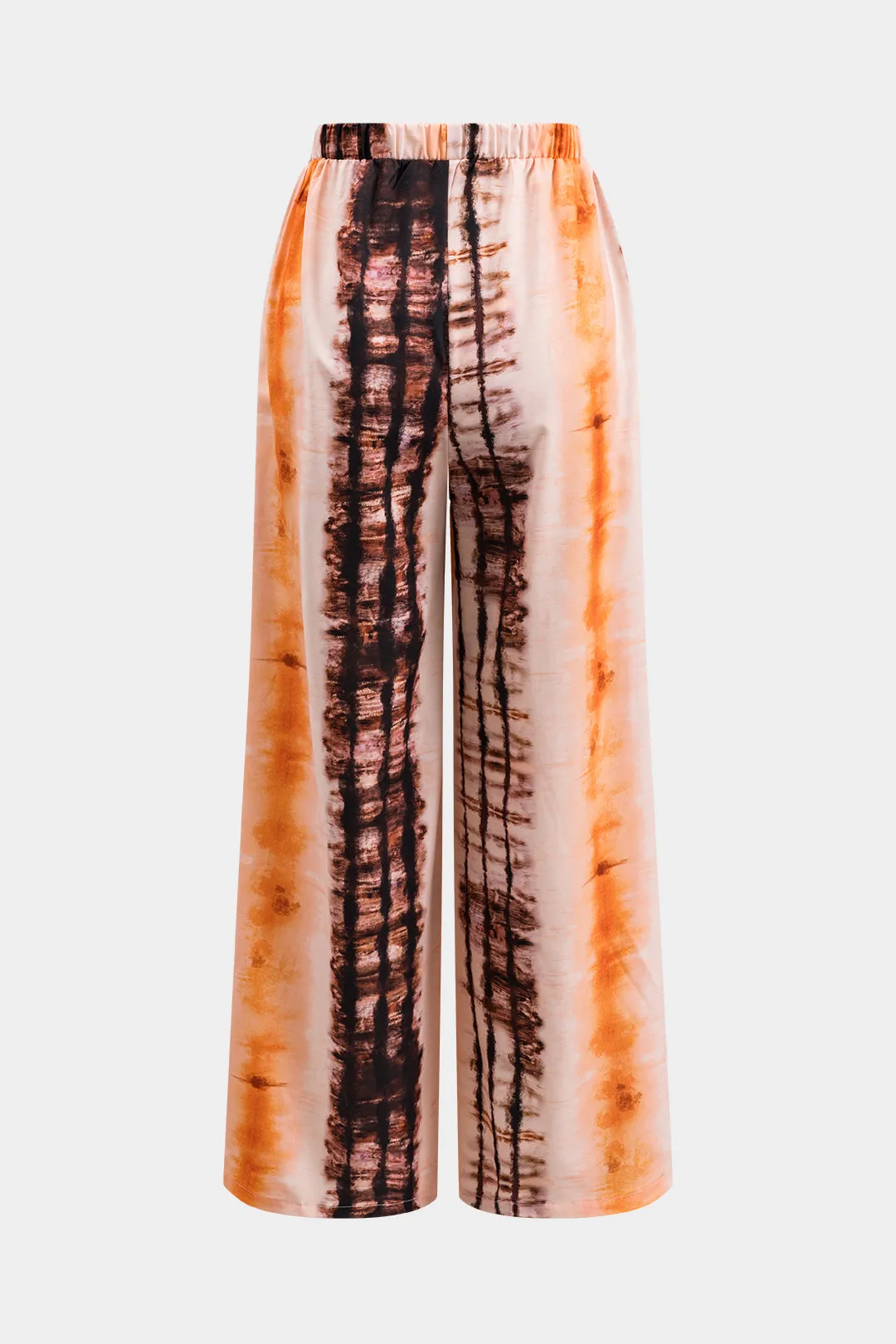 Akvarelbind farvestoffer med høj talje brede benbukser sold by Micas product image thumbnail 2