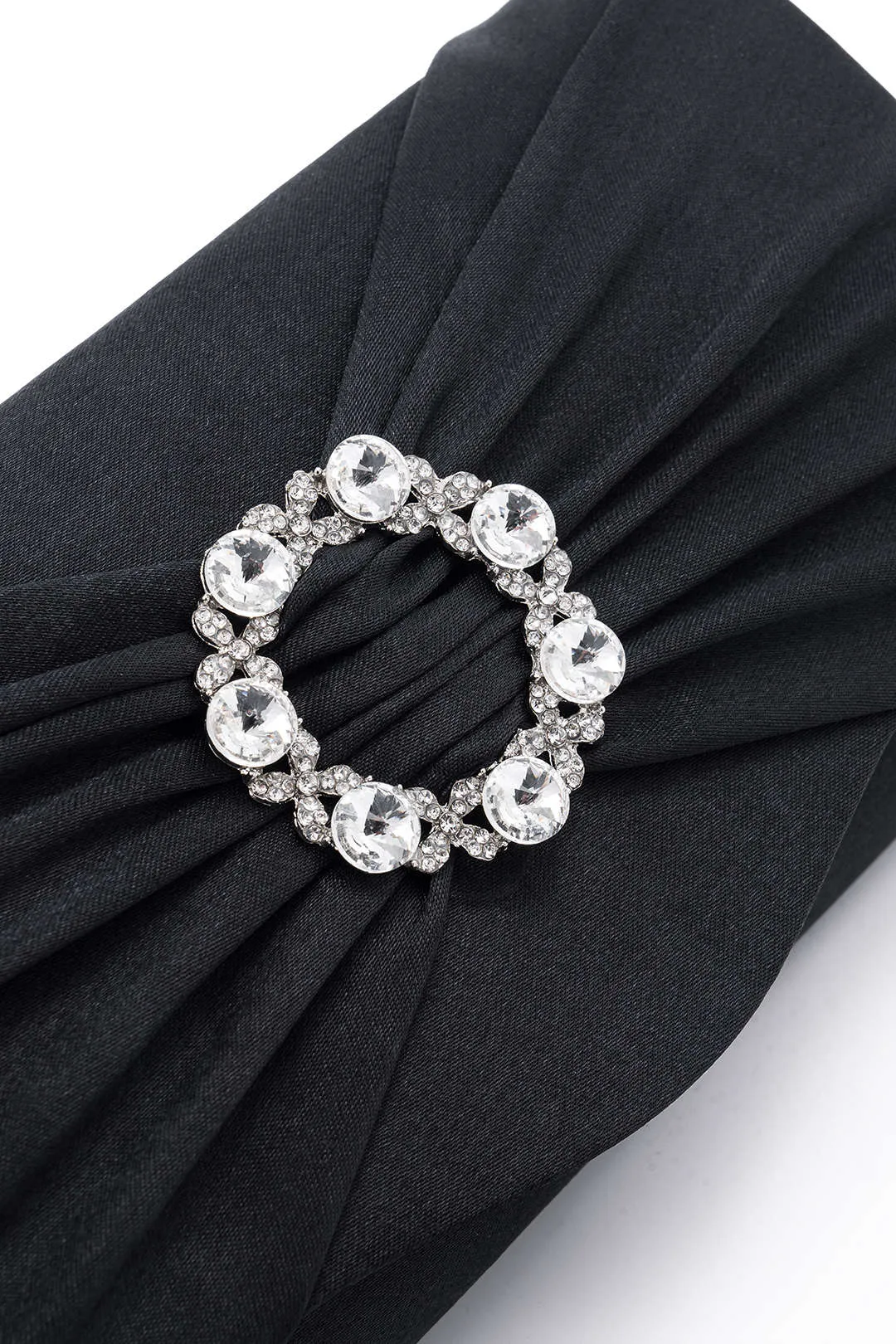 Rhinestone Ruched koblingspose med kæde sold by Micas product image thumbnail 2