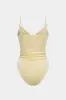 Bustier Ruched ærmeløs bodysuit sold by Micas