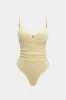 Bustier Ruched ærmeløs bodysuit sold by Micas