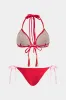 Halterhals binding Fringe to-stykker bikini-sæt sold by Micas