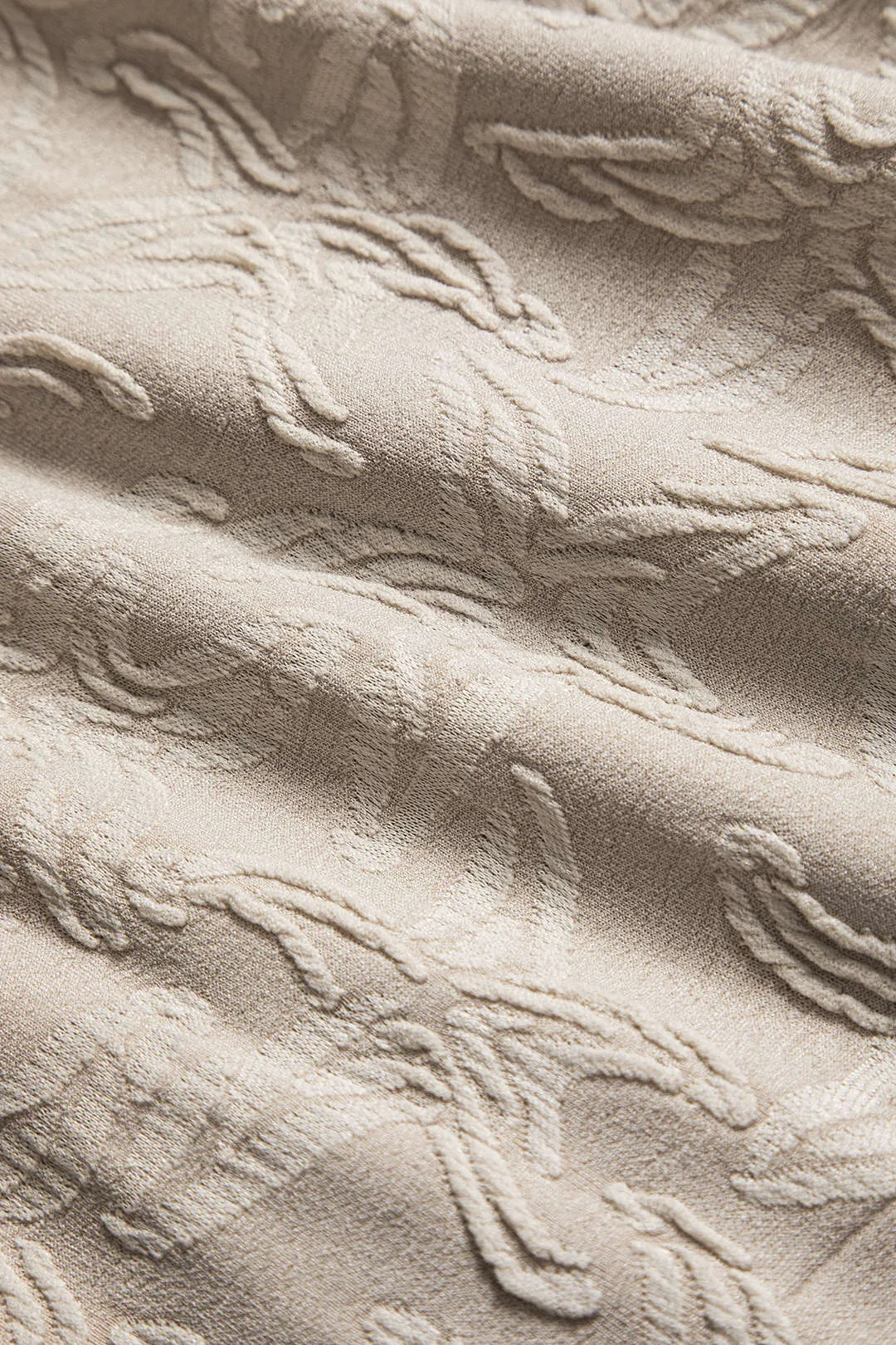 Jacquard Ruched Stropløs ærmeløs mini -kjole sold by Micas product image thumbnail 3