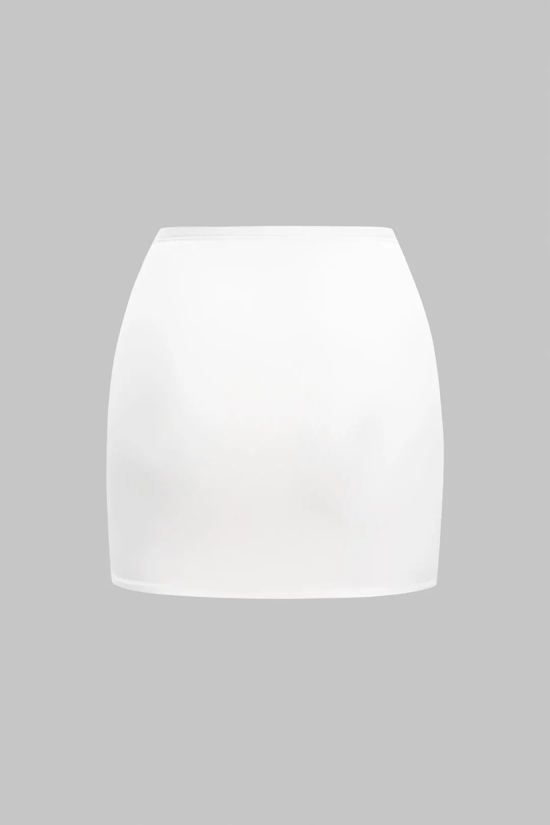 Metallisk indretning asymmetrisk ruched udskåret tank top og nederdel sold by Micas product image thumbnail 5