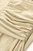 Ruched slip ærmeløs mini kjole sold by Micas