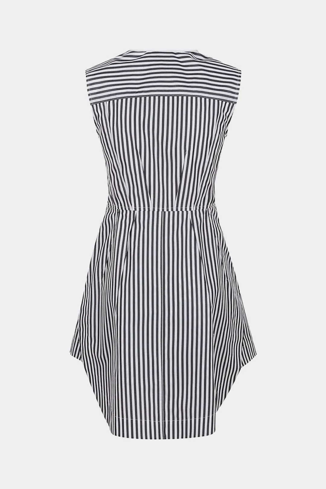 Stripe Print kontrast ærmeløs mini kjole sold by Micas product image thumbnail 2