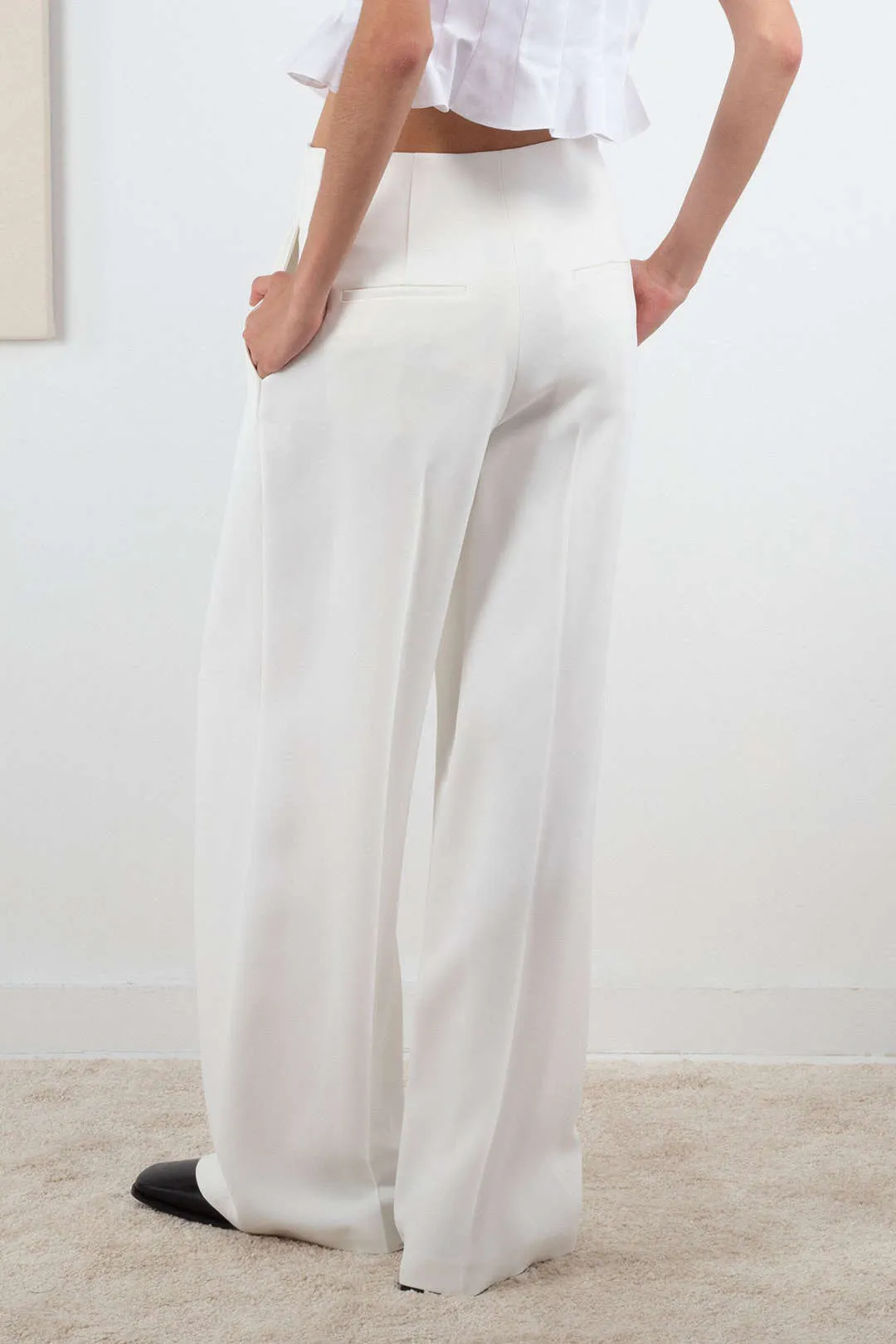 Solid Ruched bukser sold by Micas product image thumbnail 3