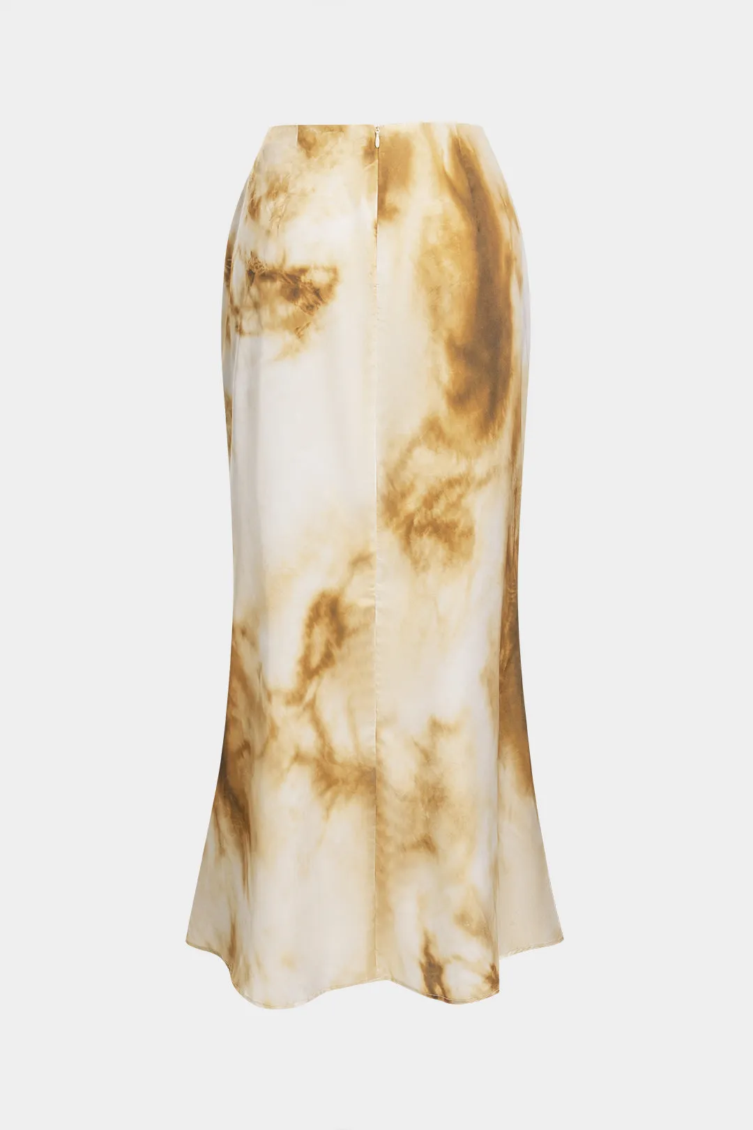 Abstrakt print satin nederdel sold by Micas product image thumbnail 2