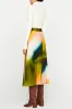 Ombre print ruched nederdel sold by Micas